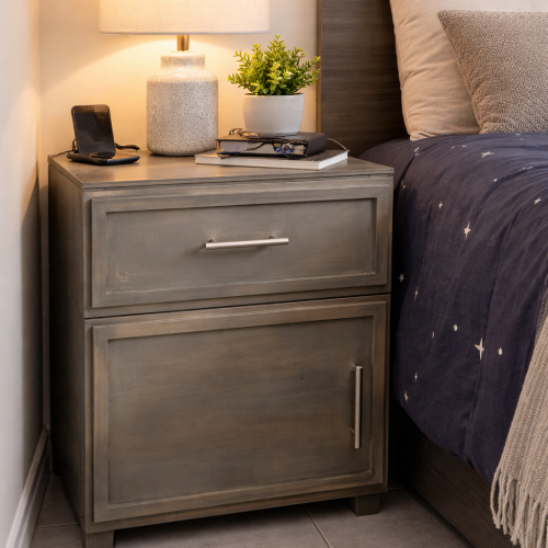 Classic bedside table set